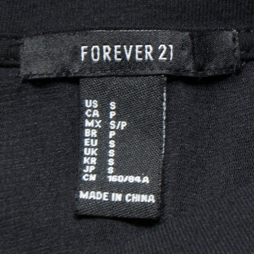 Forever 21 Just Chill Mesh Shirt Sequins S 2600X - Picture 5 of 5